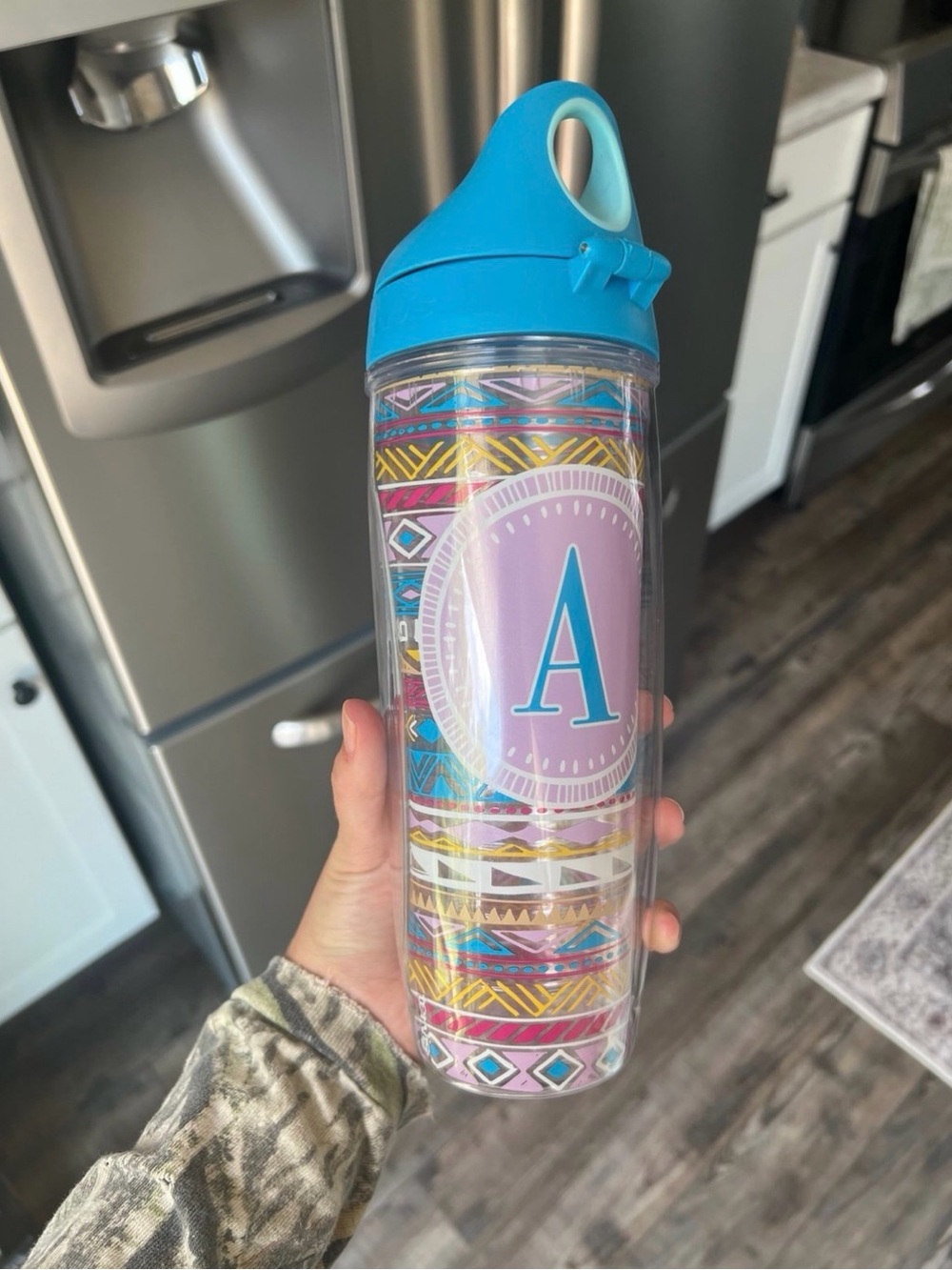 Initial “A” Tervis Cup/Bottle